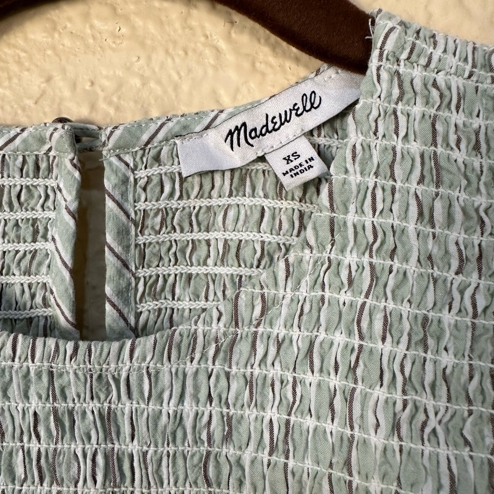 Madewell Light Green Midi Dress - Picture 7 of 11